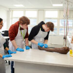 Students in the health suite at DVC