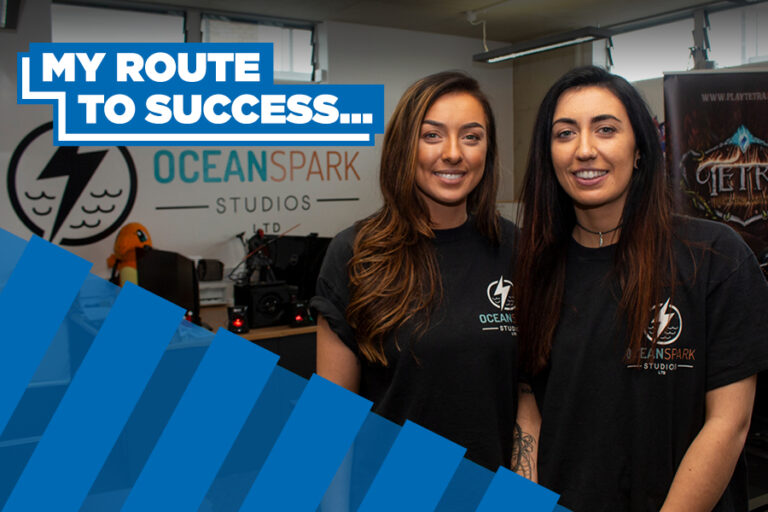 My route to success - Helen and Ellie
