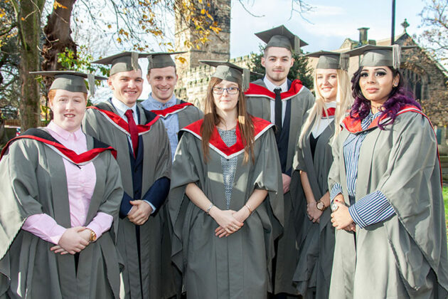 Graduating students.