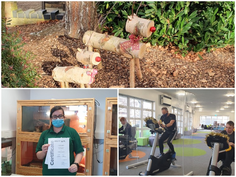 Students and staff raising money for key local charities through a variety of fun activities.