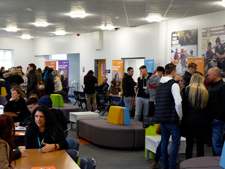 An open event at Dearne Valley College