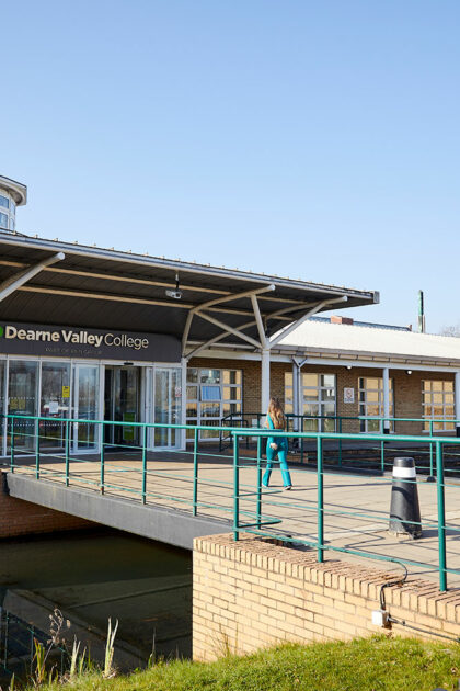 The DVC building from the outside