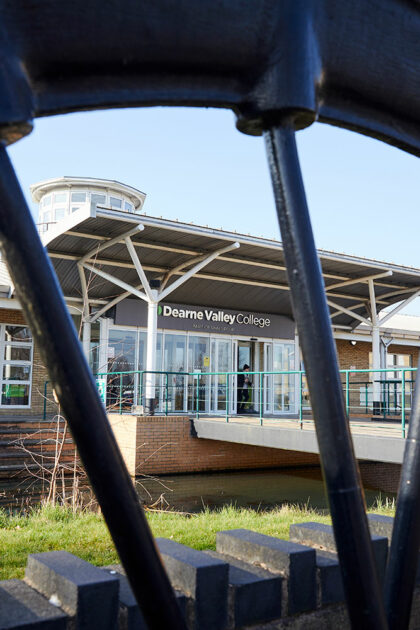 Dearne Valley College building from the outside