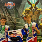 Brothers Harvey and Taylor in the ISKA Kickboxing Championship in Brisbane, Australia